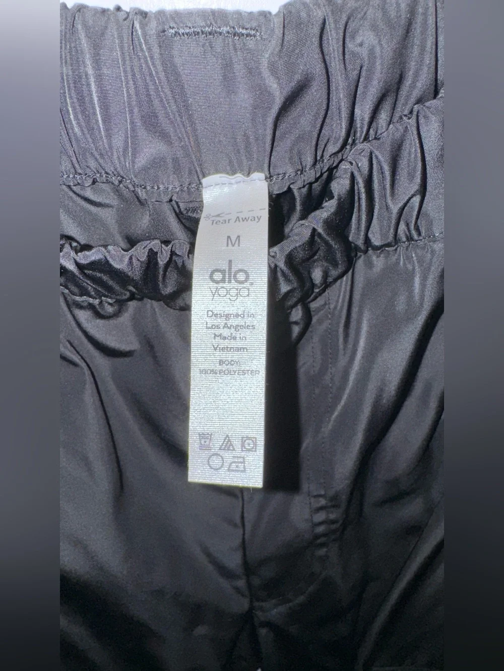ALO Yoga Black Cargo Joggers with Utility Pockets